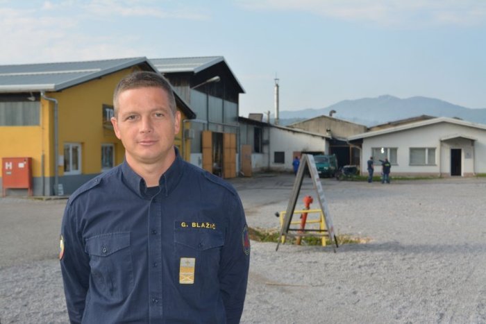 Gregor Blažič, direktor-poveljnik GRC Novo mesto