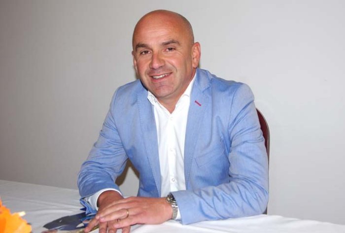 Marjan Hribar, neodvisni županski kandidat v občini Šmarješke Toplice.