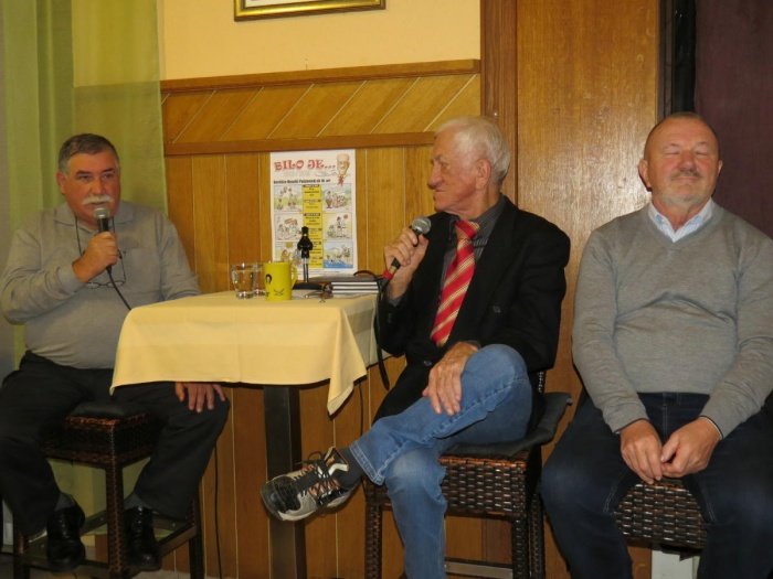 Z Jankom Bračiko in Brankom Čuligom se je pogovarjal Toni Gašperič.