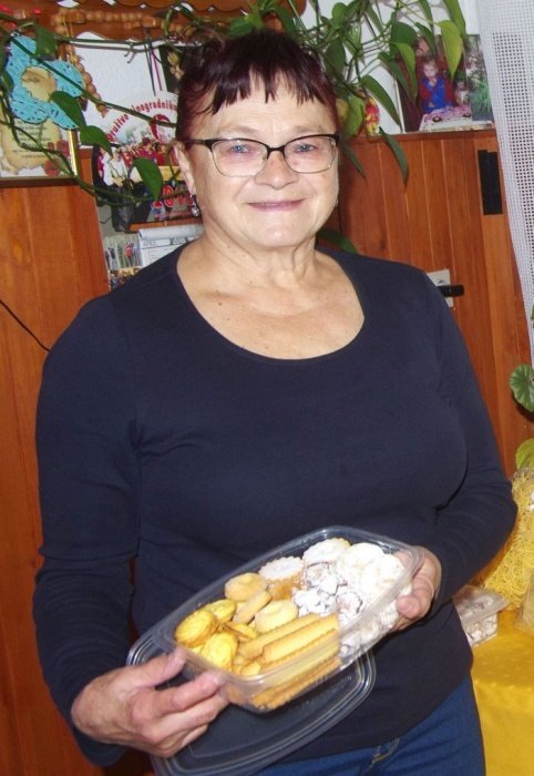 Ivana Jeglič Košiček s svojim pecivom