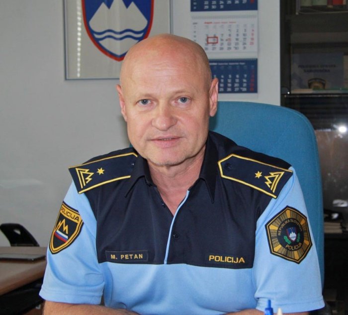 Marjan Petan, vodja sektorja uniformirane policije PU Novo mesto