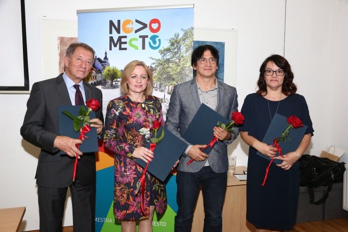 Letošnji Nahtigalovi nagrajenci Julij Nemanič, Lea-Marija Colarič-Jakše, Riste Škrekovski in Branka Klemenčič.