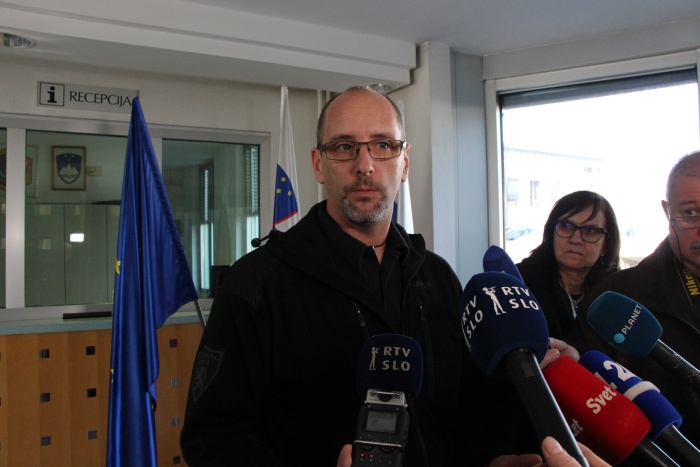 Matevž Gladek, policijski inšpektor v Oddelku za protibombno zaščito specialne enote policije