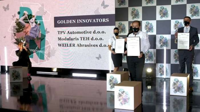 Zlato inovacijo je prejel tudi TPV Automotive