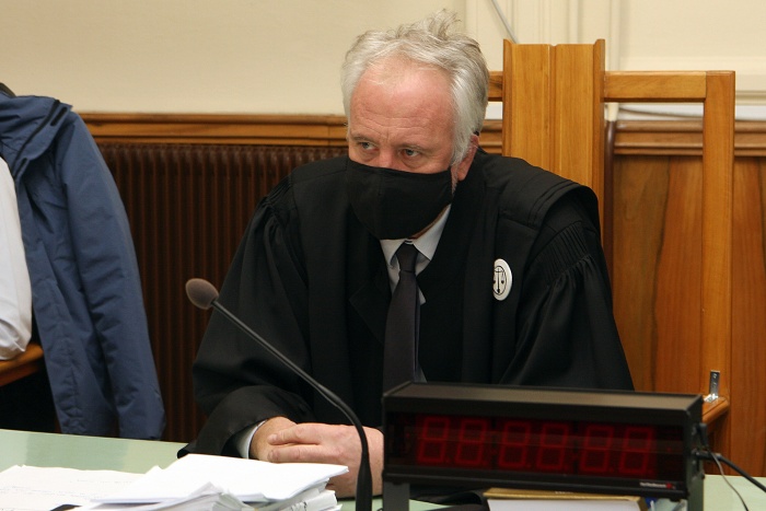 Sodnik Peter Žnidaršič (foto: B. B.)