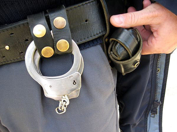 Kar nekaj dela so imeli krški policisti, da so obvladali 41-letnika ... (foto: arhiv)