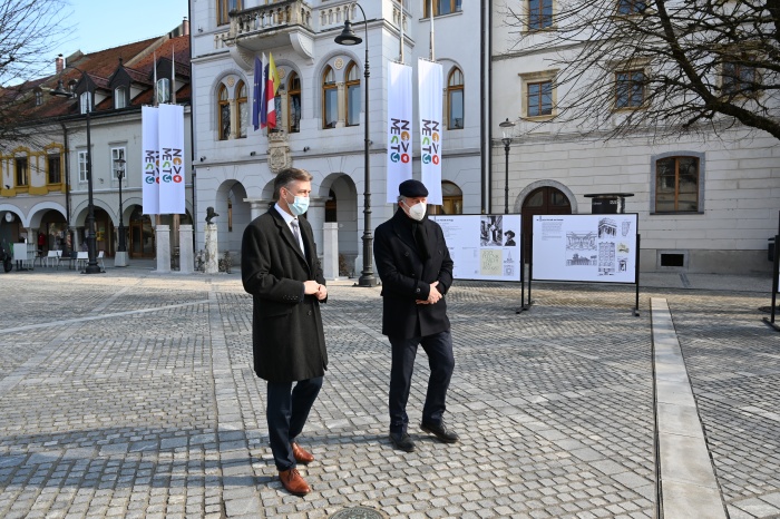 Češki veleposlanik Juraj Chmiel med obiskom v Novem mestu. (Foto: MONM)