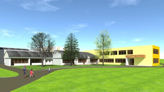 Idejna zasnova nove šole (foto: Občina Sevnica)