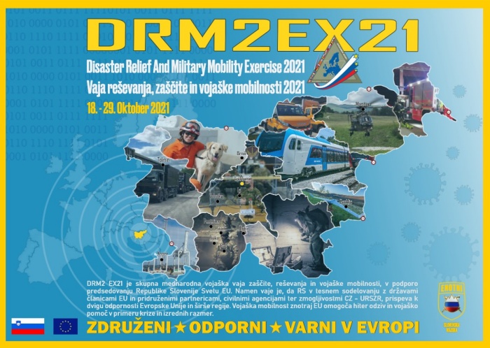 Mednarodna vojaška vaja Zaščita, reševanje in vojaška mobilnost tudi na Kočevskem