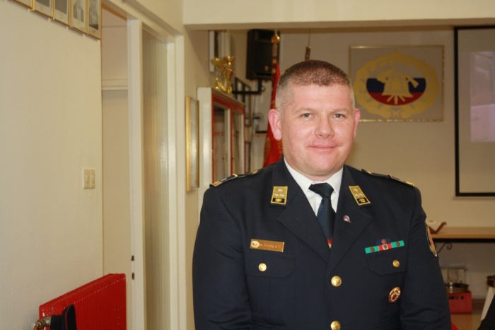 Martin Štubljar, predsednik gasilske zveze Metlika (vse foto: M. L.)