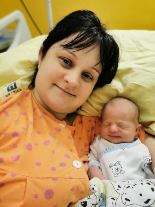 Jakob se je rodil zadnji v letu 2021 v brežiški porodnišnici. (foto: A. Ž.)