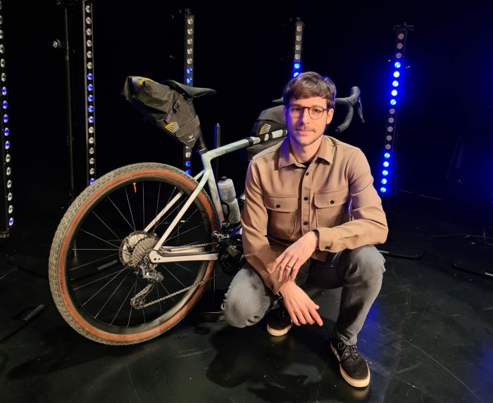 Šentjernejski ljubiteljski kolesar je upravičeno ponosen na svoj kolesarski podvig in zdaj tudi na film.