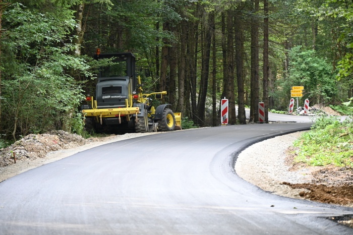 Rekonstrukcija ceste Grahovica - Jablanica