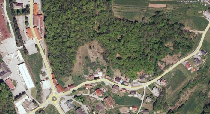 Območje komunalnega opremljanja v Krmelju (Foto: Občina Sevnica)