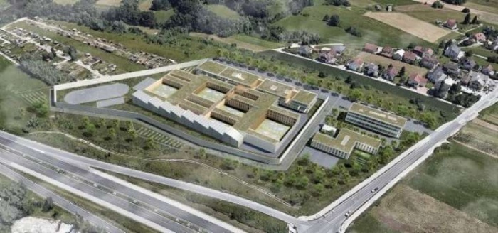 Projekt novega zapora v Dobrunjah (Foto: MOL)
