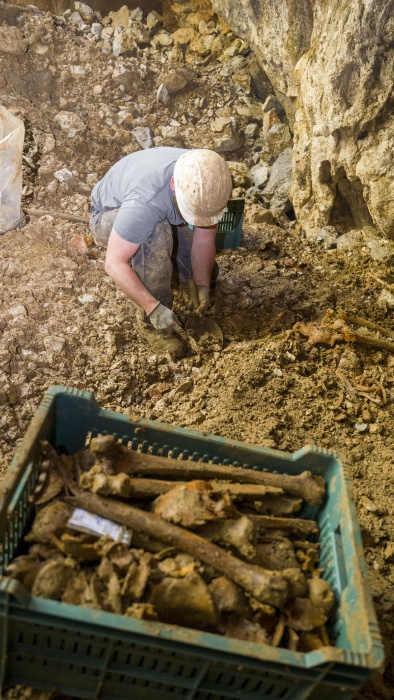 Arheološka ekipa je delala v izjemno težkih pogojih od maja do oktobra 2022.
