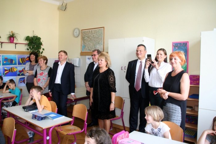 OŠ Center obiskali delegati iz ruskega mesta Toljati 